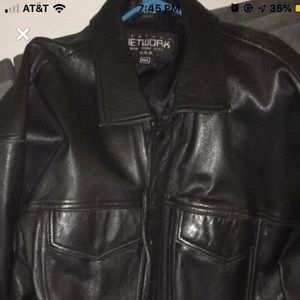 Men’s leather jacket